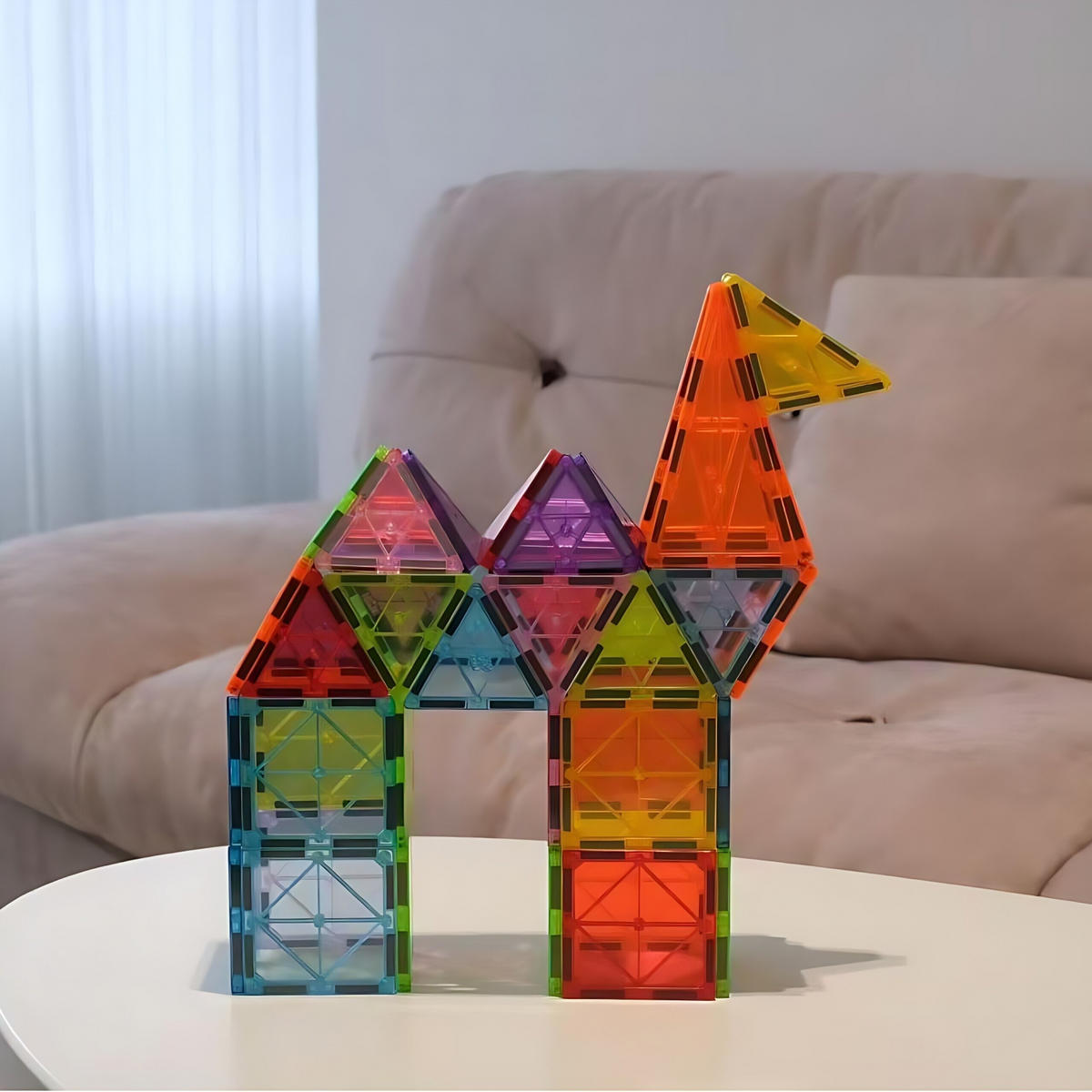 STAVEBNICE Barevná 100dílná-sada - různobarevná, kov/plast (30/4.5/23cm) - Relaxdays