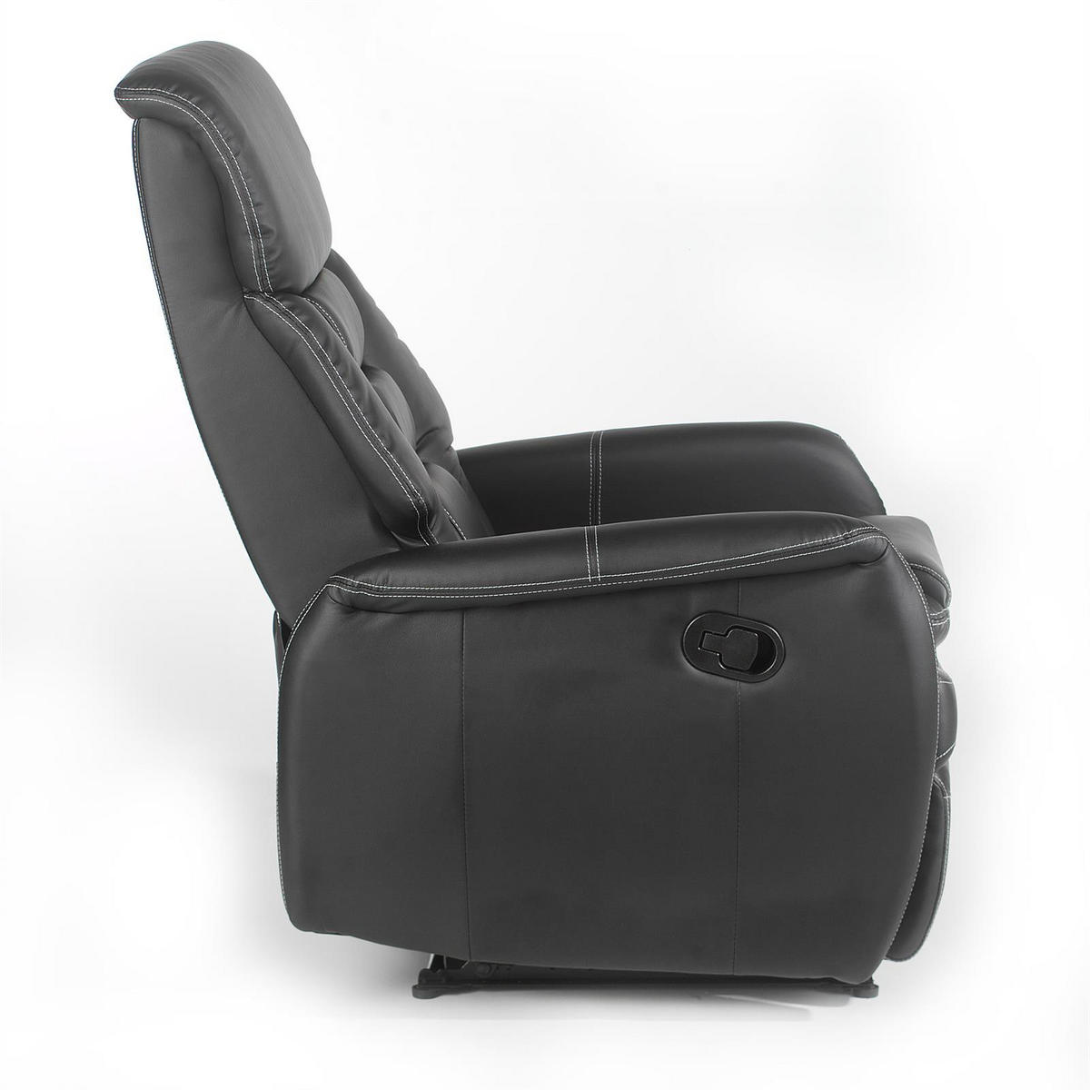 FERNSEHSESSEL SOPHIE - Schwarz, Textil (72/106/87cm) - IDIMEX