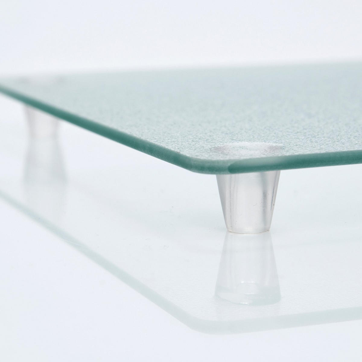 GLASSCHNEIDEPLATTEN 2-er Set 52/30 cm - Transparent, Glas (30/52cm) - ZELLER