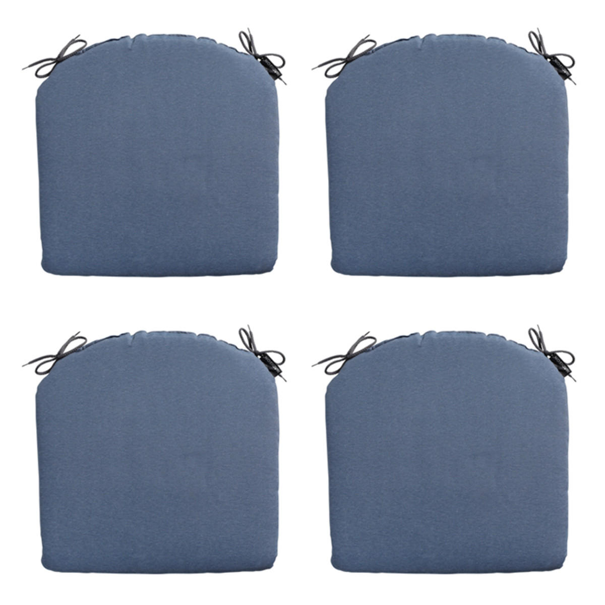 SITZKISSEN Panama 46/48 cm 4er-Set - Dunkelblau, Textil (48/4/46cm) - Madison