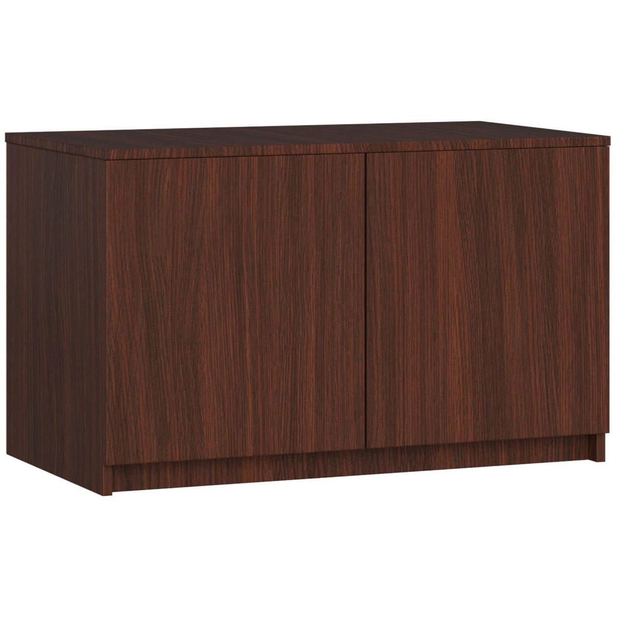 KLEIDERSCHRANK AUFSATZSCHRANK Wengefarben 90x51x55cm - Wengefarben, Holzwerkstoff (90/55/51cm) - Akord
