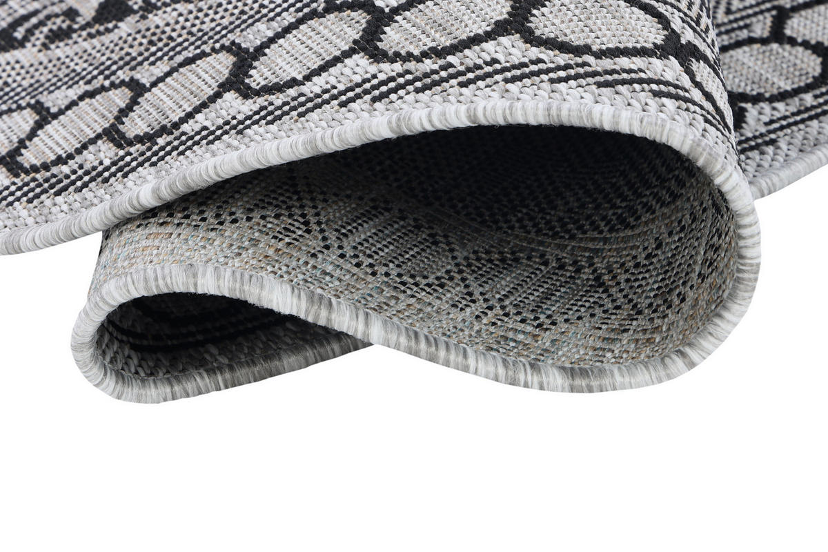 TEPPICH MELISSA Grau 200/200 cm - Grau, Kunststoff (200/200cm) - Tapiso