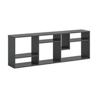 STANDREGAL Tommy 28/159/54 cm - Grau, Holzwerkstoff (159/54/28cm) - Xonox