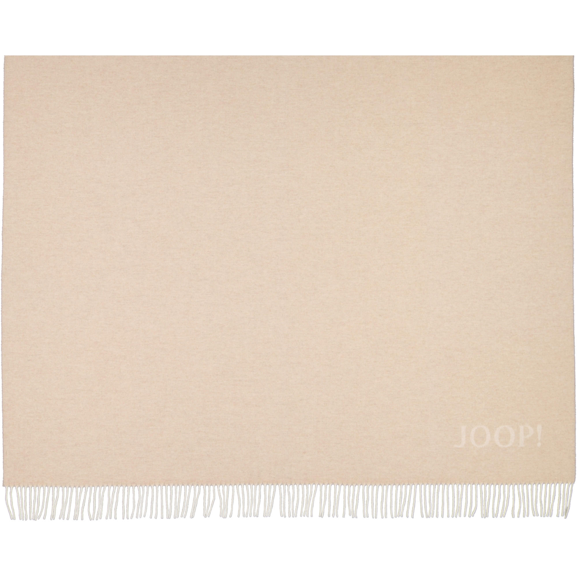 WOHNDECKEN FINE-DOUBLEFACE CREME-NATUR - Beige, Textil (130/180cm) - Joop!