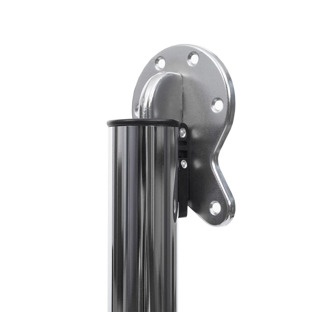 TISCHBEIN rund Silber 2er-Set - Silberfarben, Metall (5/72/14cm) - MCW