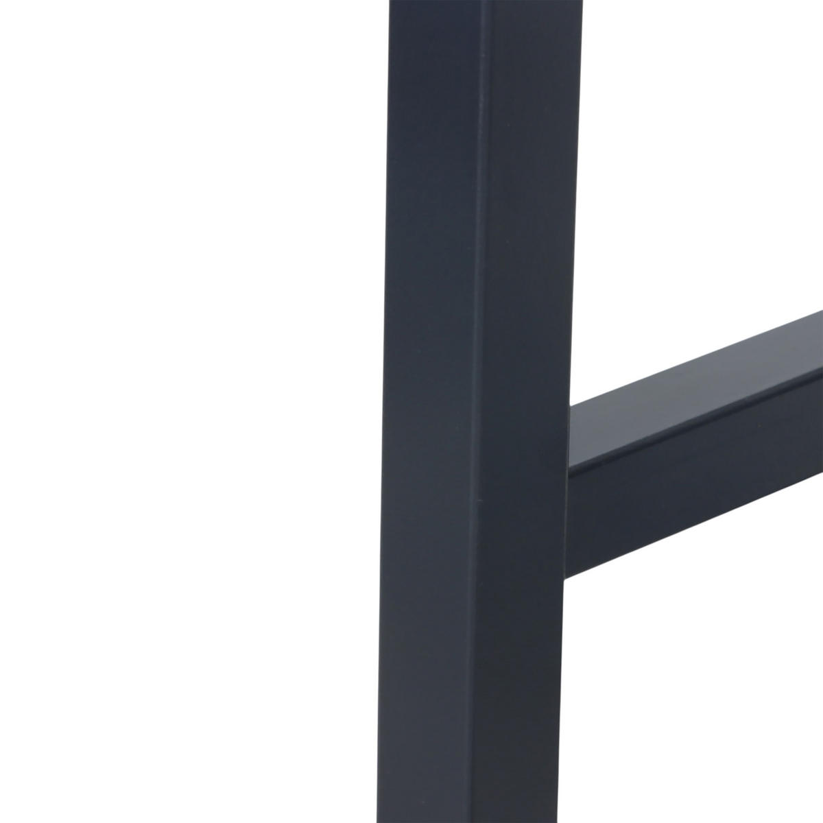 HANDTUCHSTÄNDER - Schwarz, Metall (41/77/21cm) - Relaxdays