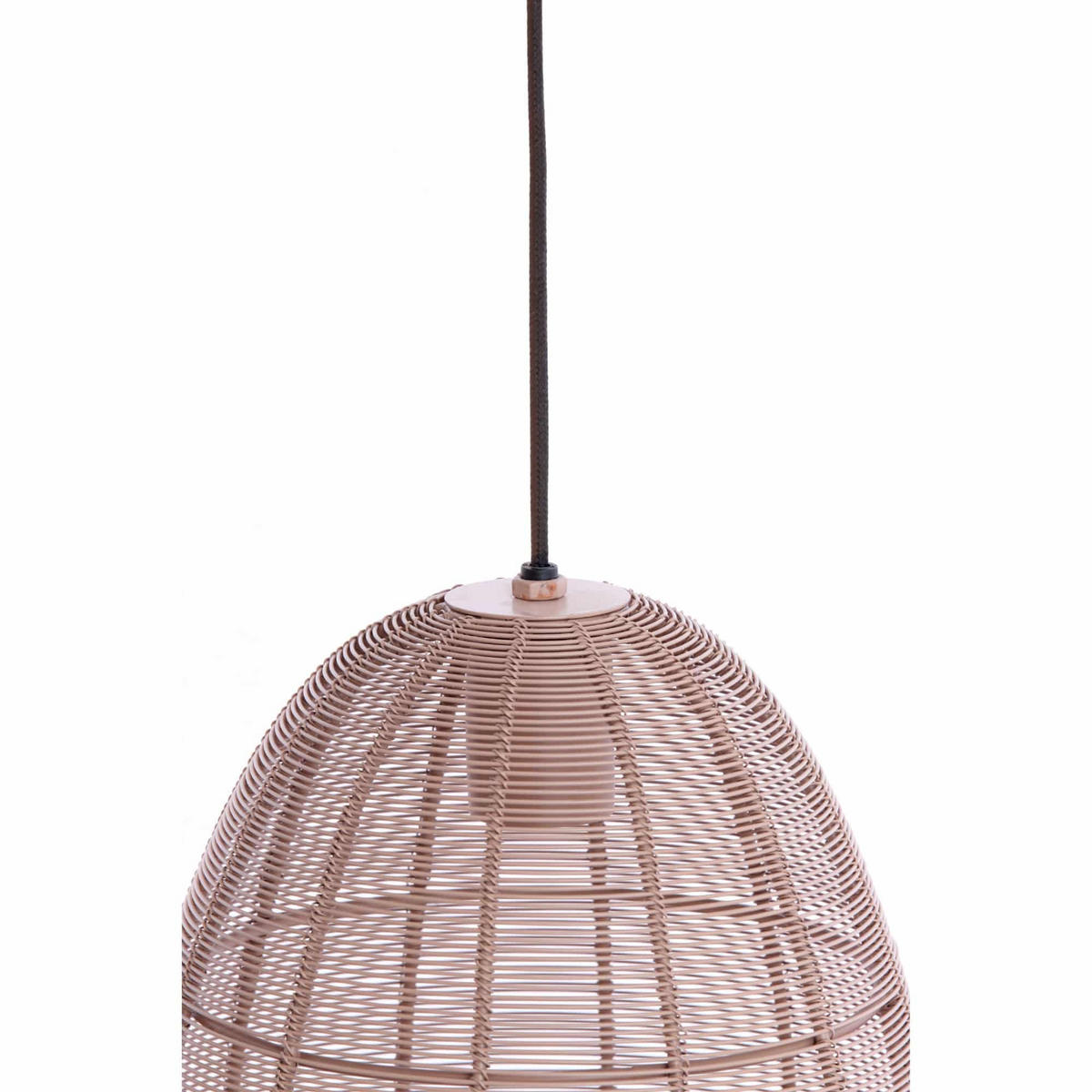 HÄNGELAMPE Oliveria Rosa 25/25/25 cm - Pink, Metall (25/25/25cm) - Light & Living