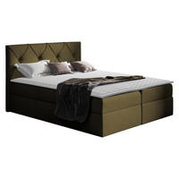 BOXBETT Crystal - Grün, Holz (180/200cm) - MIRJAN24