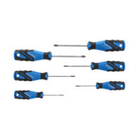 2160 PHZ-06 3K-SCHRAUBENDREHER-SATZ 6-TEILIG PH+PZ 0-1-2 - Multicolor, Kunststoff/Metall (21/35cm) - Gedore