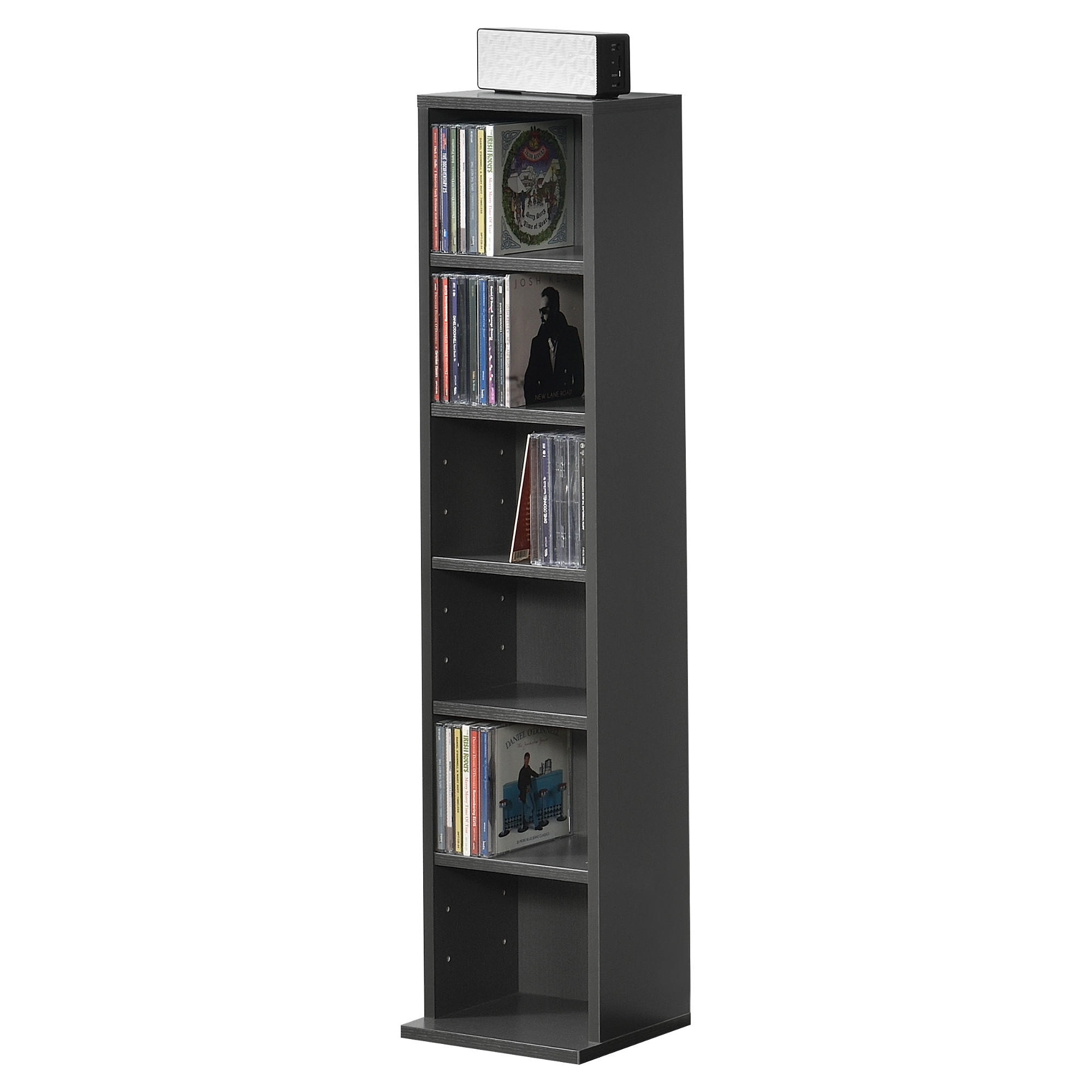CD-REGAL Tynset - Dunkelgrau, Holzwerkstoff (20/90/20cm) - [en.casa]