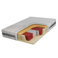 TASCHENMATRATZE RINALI - 180/200 - H3 - Apri - Hellgrau, Textil (180/200cm) - MKS