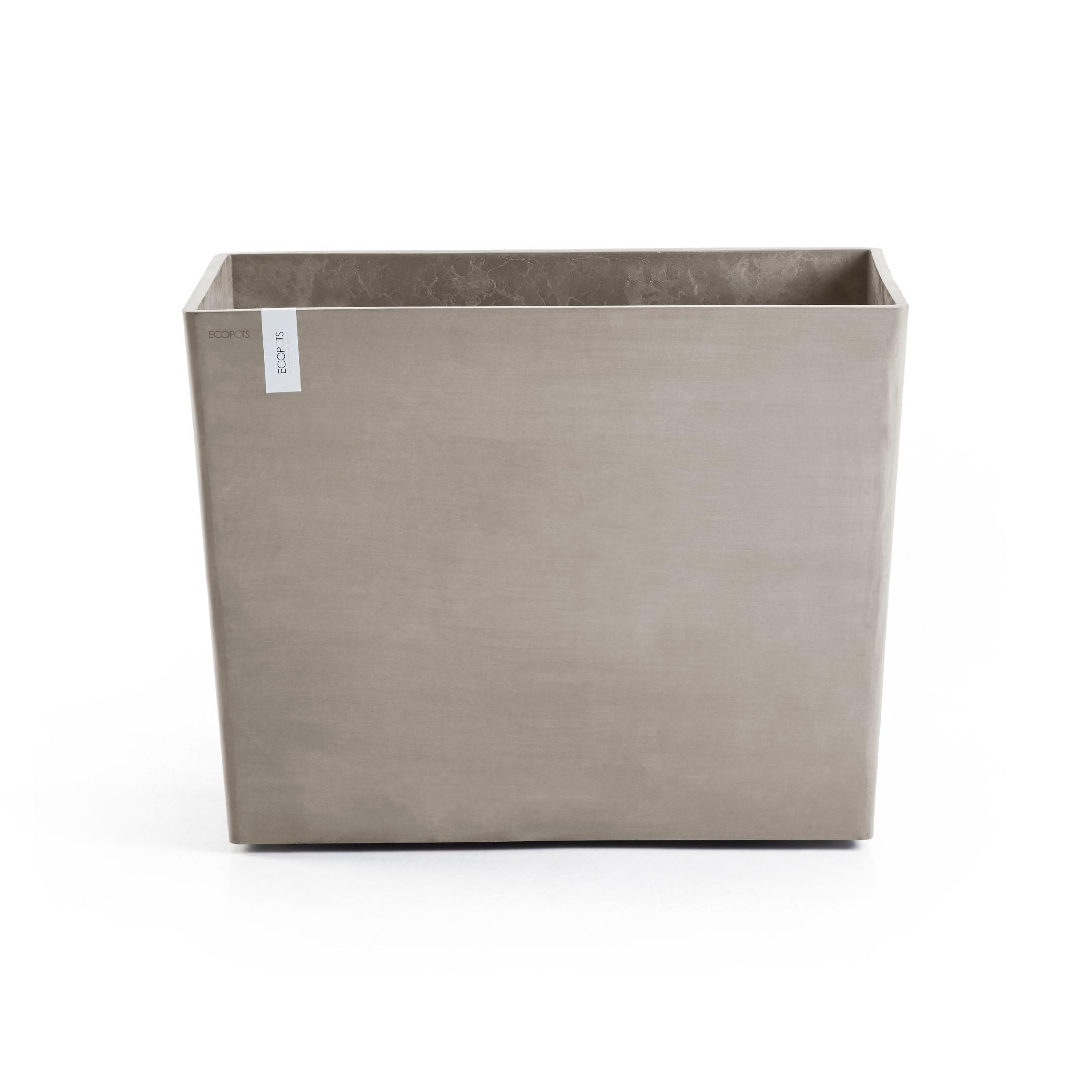 Ecopots Blumentopf Taupe 65.8 cm