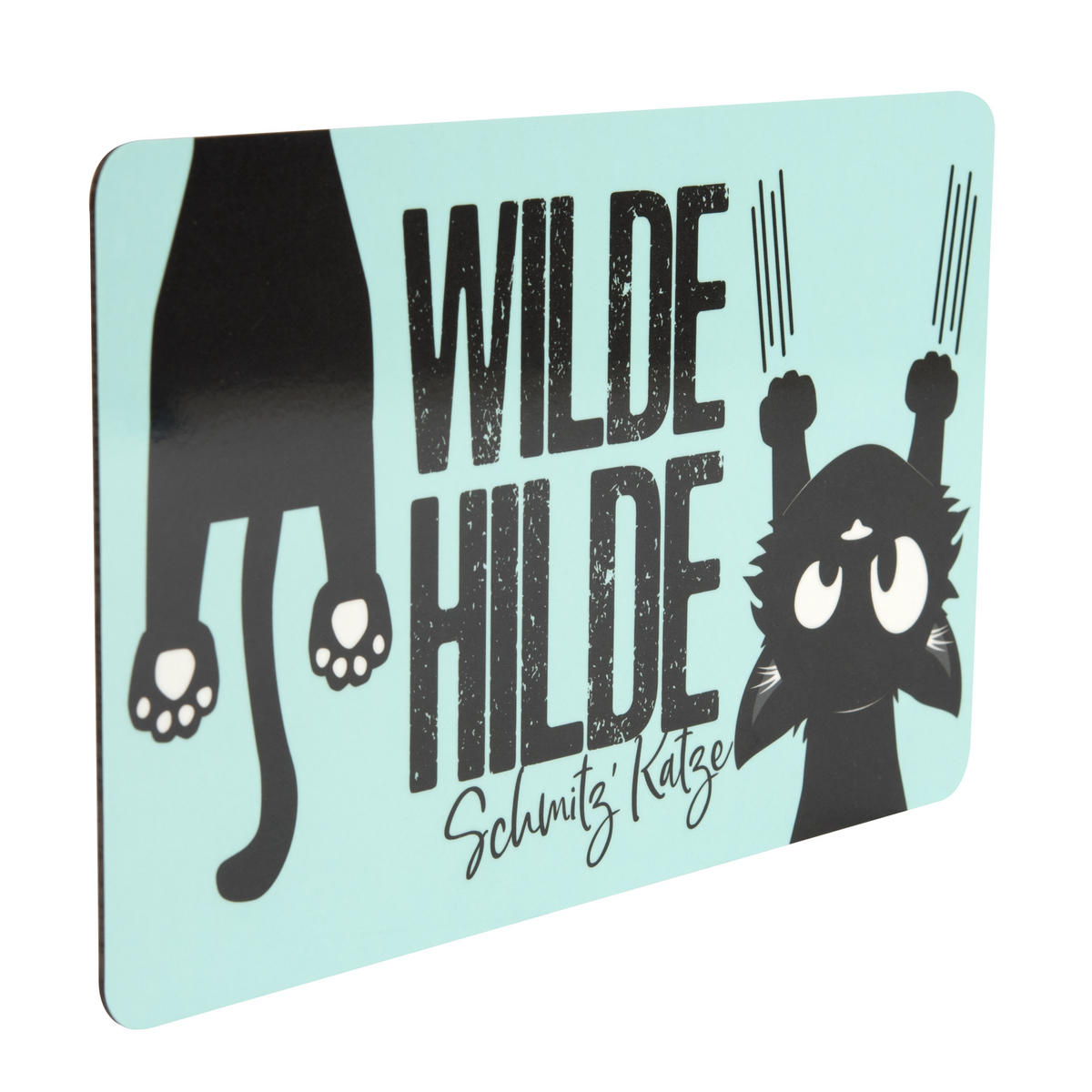BRETTCHEN Ralf Schmitz Wilde Hilde Blau/Schwarz 14,5 x 23,5 cm - Multicolor, Kunststoff (14.5/23.5cm) - United Labels