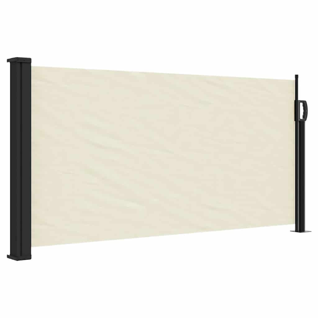 SEITENMARKISE Ausziehbar Creme 100/500 Cm - Creme, Textil (100/500cm) - vidaXL