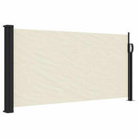 SEITENMARKISE Ausziehbar Creme 100/500 Cm - Creme, Textil (100/500cm) - vidaXL