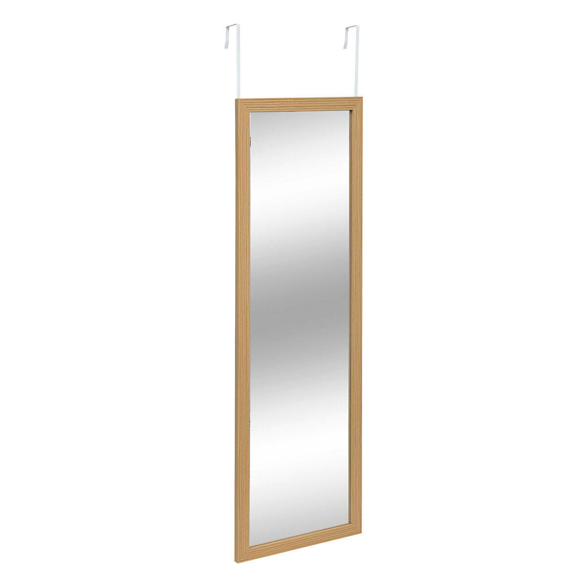 TÜRSPIEGEL Tasso 35/109 cm - Braun, Holzwerkstoff (1.8/109.1/35.1cm) - 5five Simply Smart