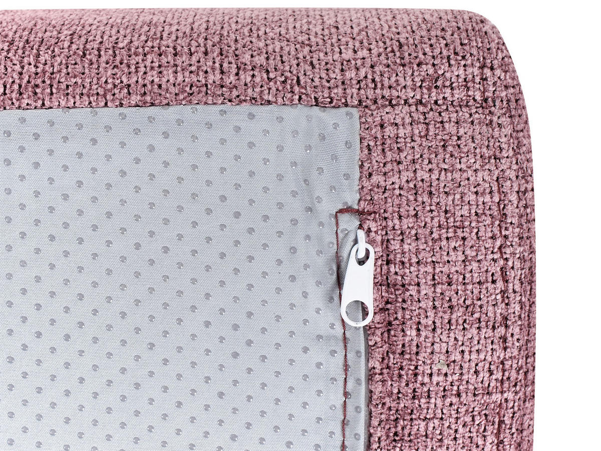 SCHLAFSOFA 81/182 cm Rosa Olden - Pink, Textil (81/54/91cm) - Beliani