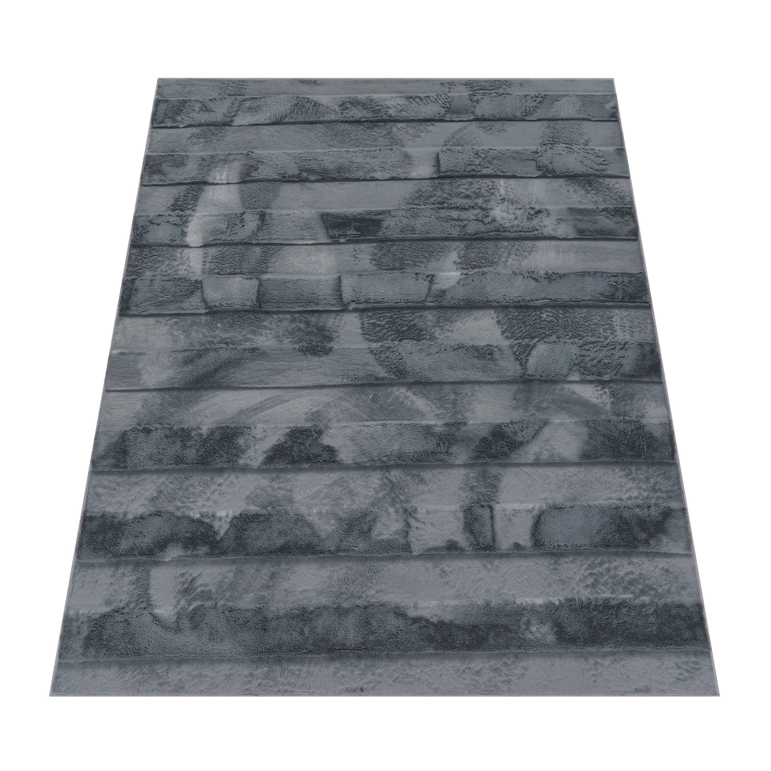 HOCHFLORTEPPICH 160/220 cm Arnheim 744 - Anthrazit, Textil (160/220cm) - Paco Home