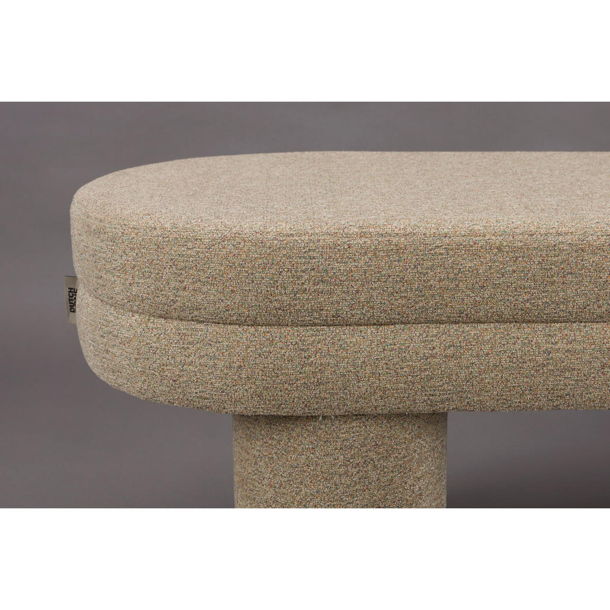 SITZBANK Fern 110x42x40 cm Beige - Beige, Kunststoff (110/42/40cm) - Dutchbone