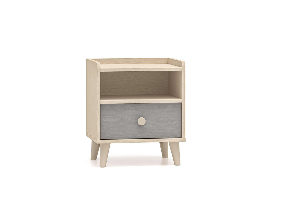 SCHLAFZIMMER Set 6-tlg. Mevel – Eichefarben - Eichefarben, Holzwerkstoff (80/190/51cm) - hi-markt