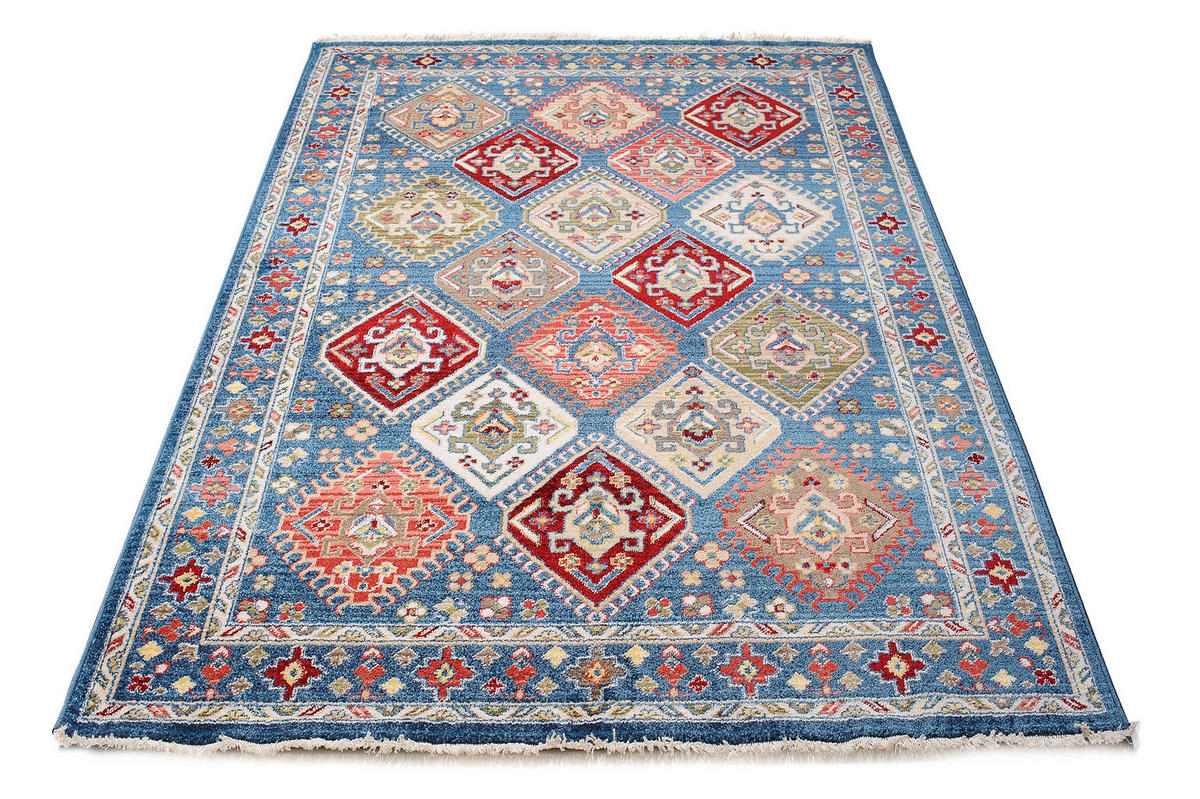 TEPPICH RIVIOLI Blau 80/150 cm - Blau, Textil (80/150cm) - Tapiso
