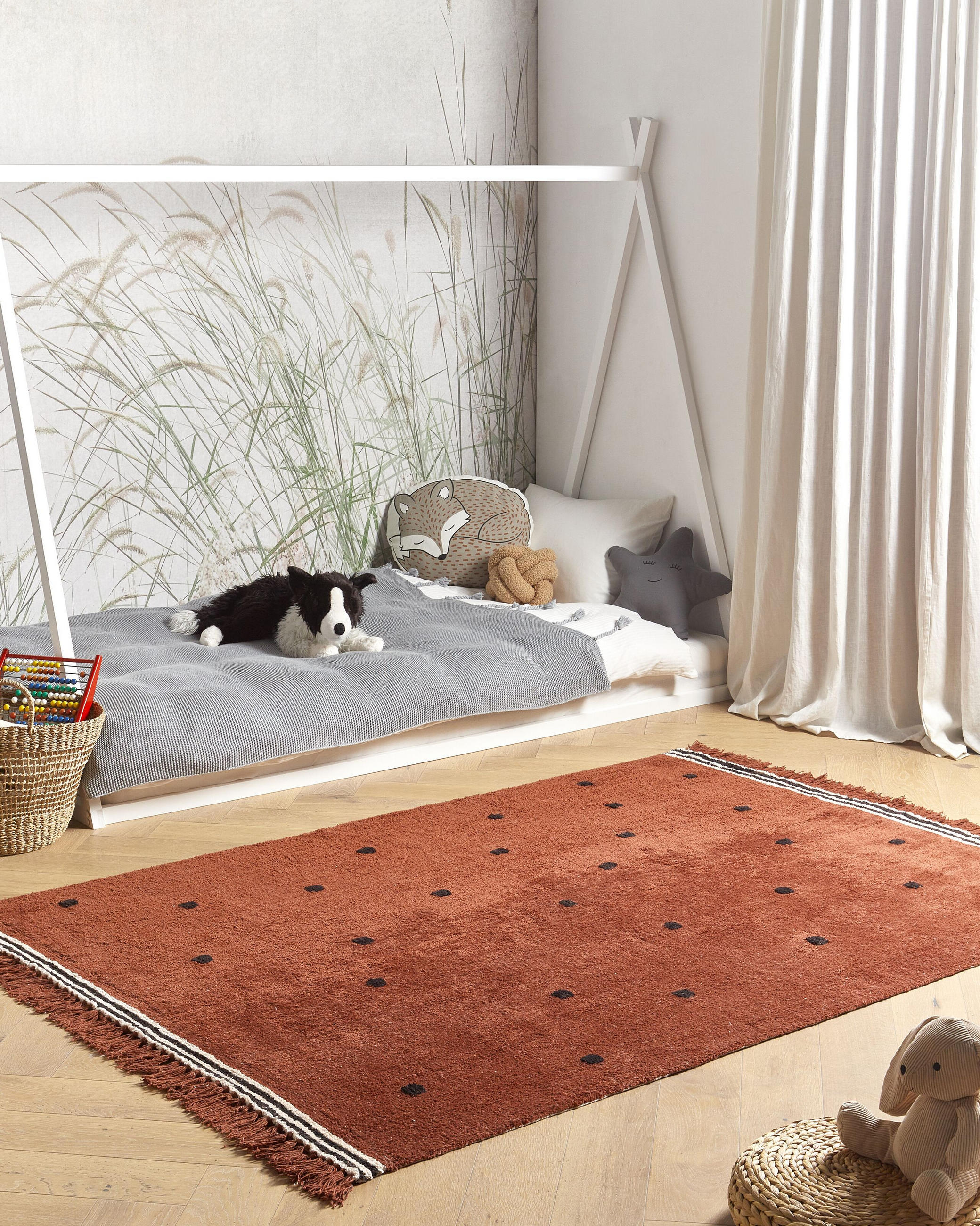 Thumbnail - Beliani Kinderteppich, Braun, Textil, 140x200 cm, Teppiche & Böden, Teppiche, Teppich Kinderzimmer