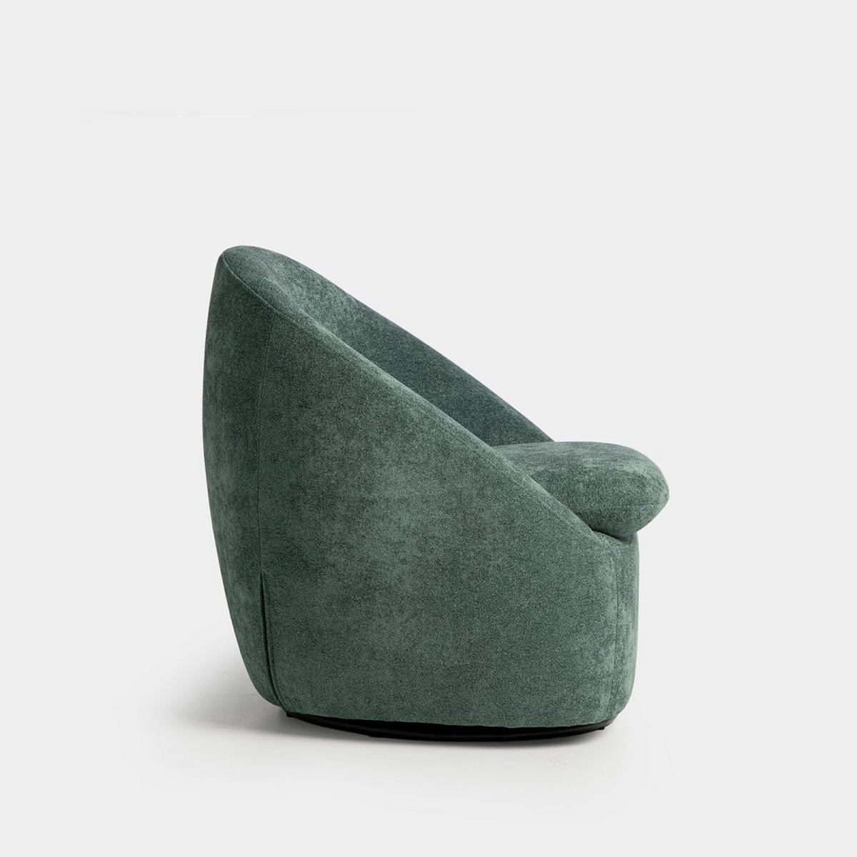 SESSEL Odd Grün 74 cm x 73 cm - Grün, Textil (74/73/73cm) - Klast Home