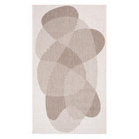 OUTDOOR-TEPPICH DuoRug 5835 Creme 80x150 cm - Beige, Textil (80/150cm) - carpet city