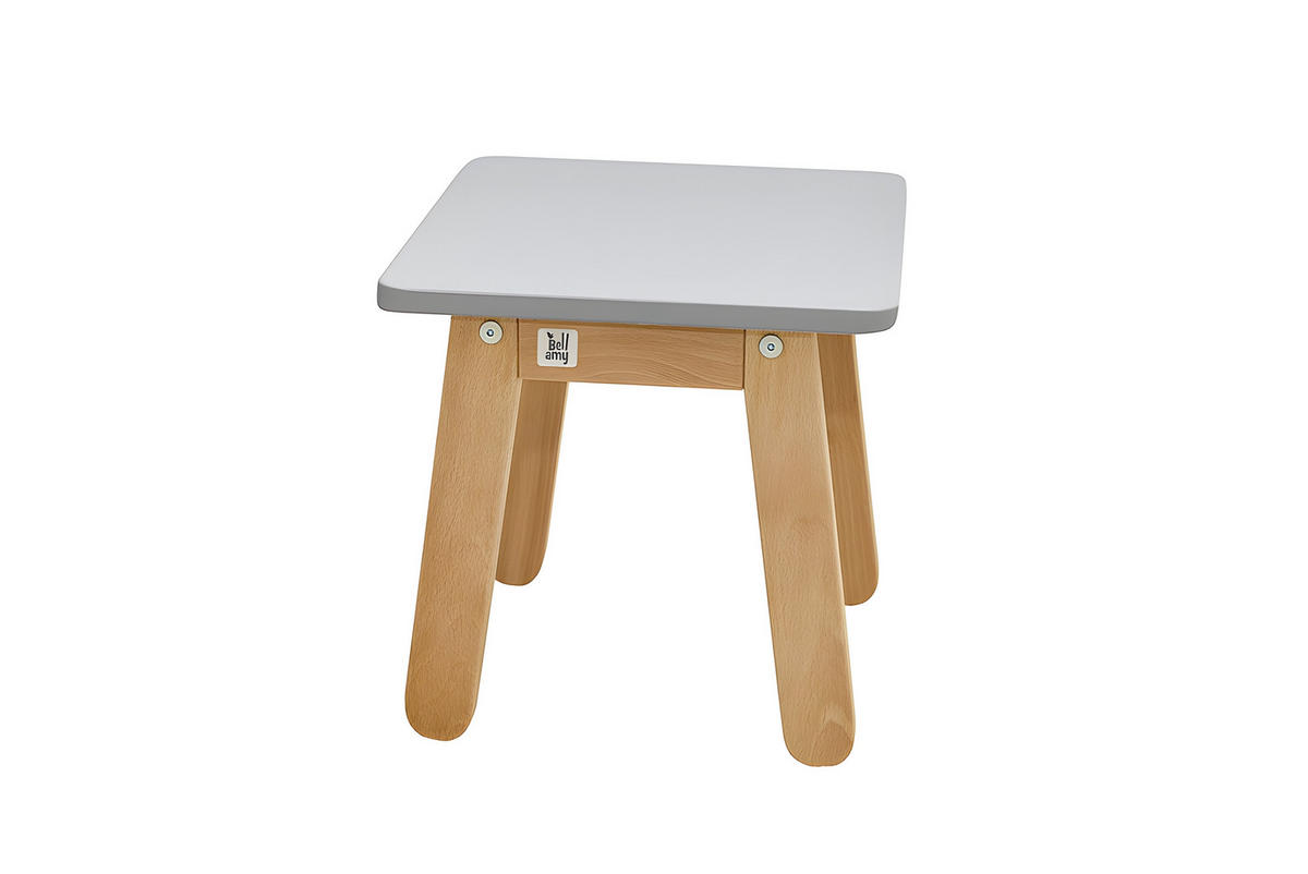 KINDERSTUHL Woody - Grau, Holzwerkstoff (30/31/30cm) - RAUMHIRSCH FURNITURE