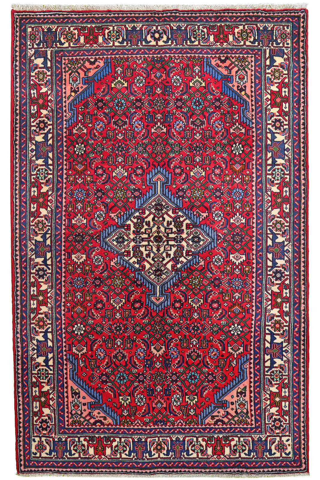 Looma Orientteppich Rot 133x207 cm