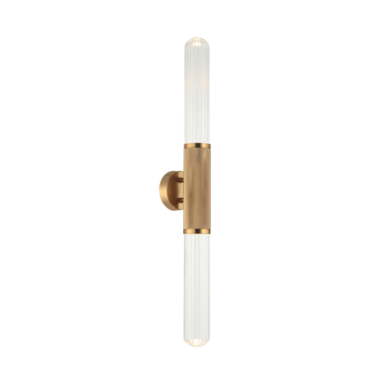 Kosilum Wandleuchte Gold 12x74x74 cm