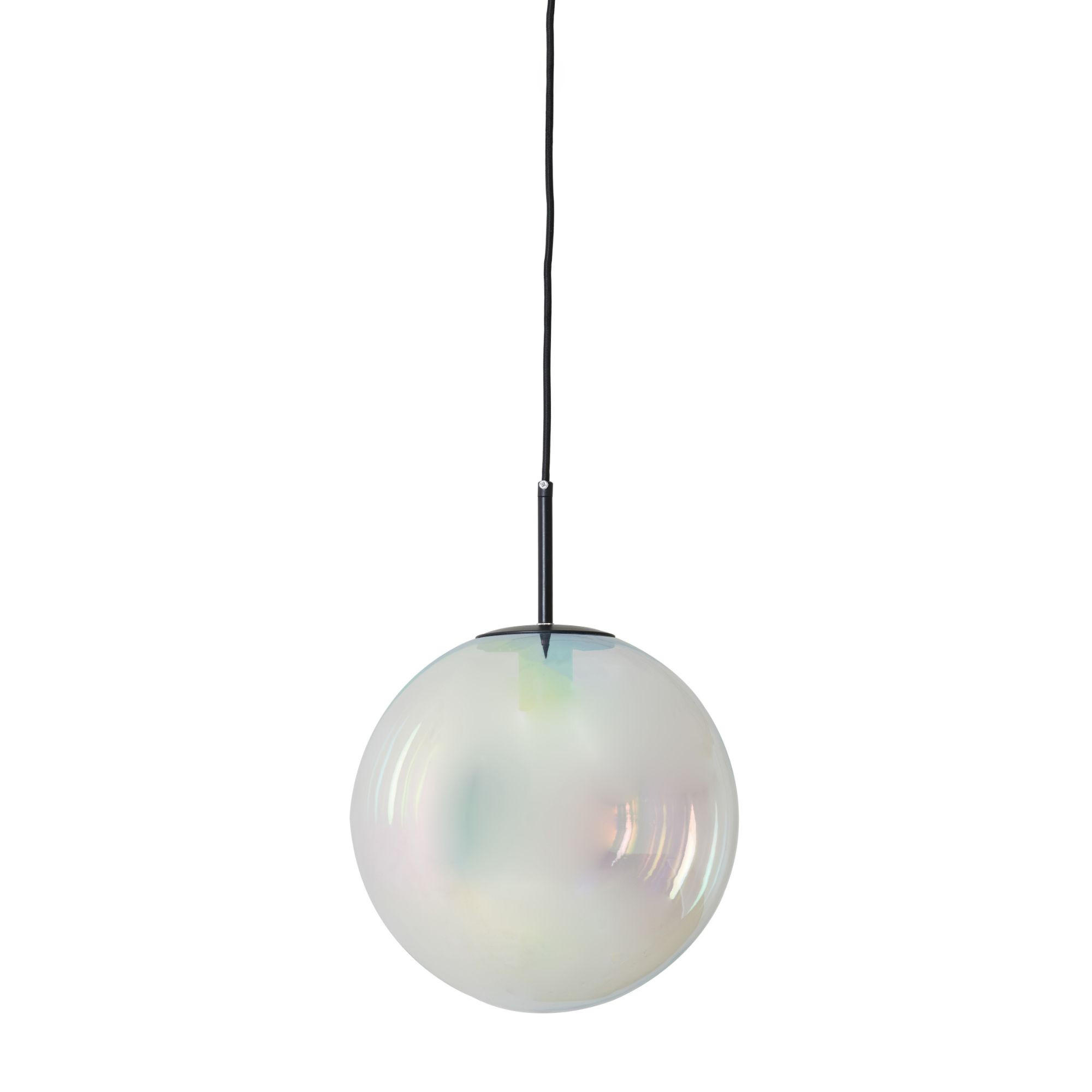 HÄNGELAMPE Medina Multicolor Ø30/30 cm - Multicolor, Glas (30/30/30cm) - Light & Living