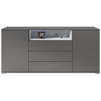 SIDEBOARD Skadu Weiß matt - Weiß, Holzwerkstoff (166.5/75.5/35cm) - Vladon