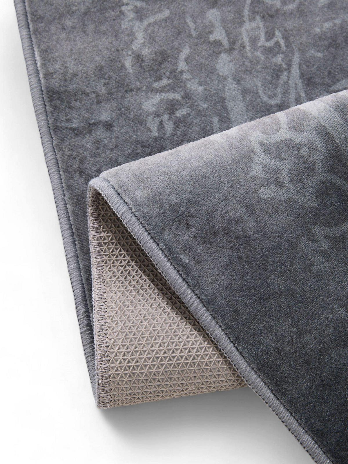 VINTAGE-TEPPICH Miray waschbar 200/300 cm - Creme/Grau, Kunststoff (200/300cm) - benuta Nest