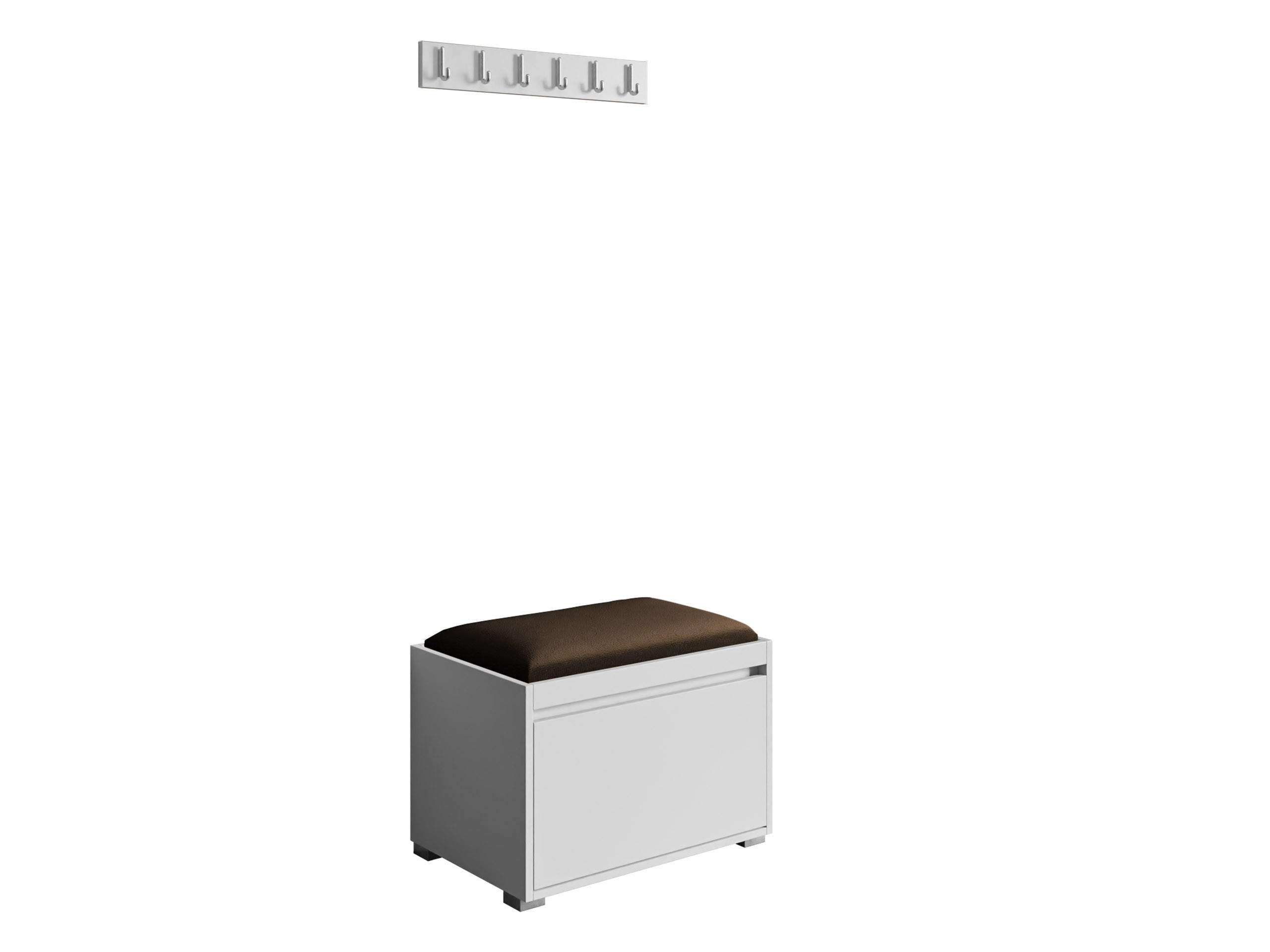 Mirjan24 Garderoben-Set Braun 64.5x45x34 cm