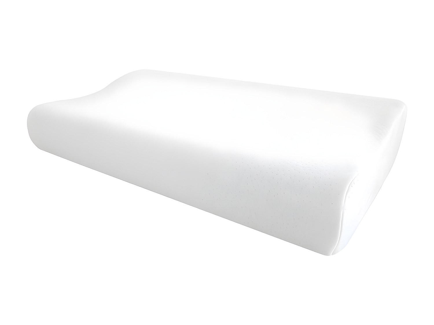 ERGONOMISCHES Memory-Schaum-Kopfkissen - 50 x 30 cm - Weiß - SLEEPY von YSMÉE - Weiß, Textil (50/30cm) - Vente-Unique