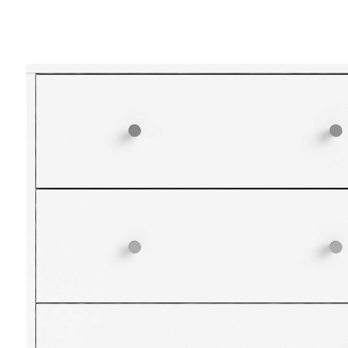 KOMMODE Weiß - Weiß, Holzwerkstoff (143/68/32cm) - ebuy24