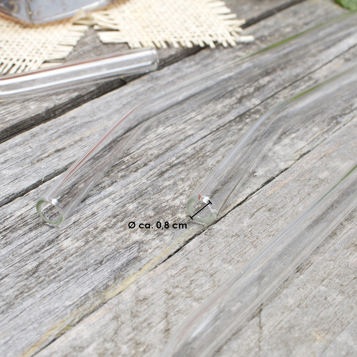 GLAS-TRINKHALME, transparent - Transparent, Glas (0.8/25cm) - bremermann