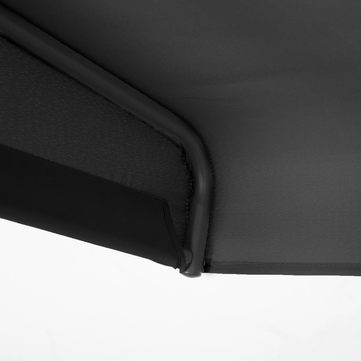 GARTENBANK DE-15240 Schwarz - Schwarz, Metall (175/159/118cm) - ComfortXL