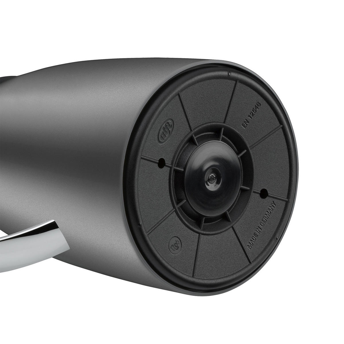 ISOLIERKANNE GUSTO space grey polished 1 L - Grau, Metall (1L) - Alfi