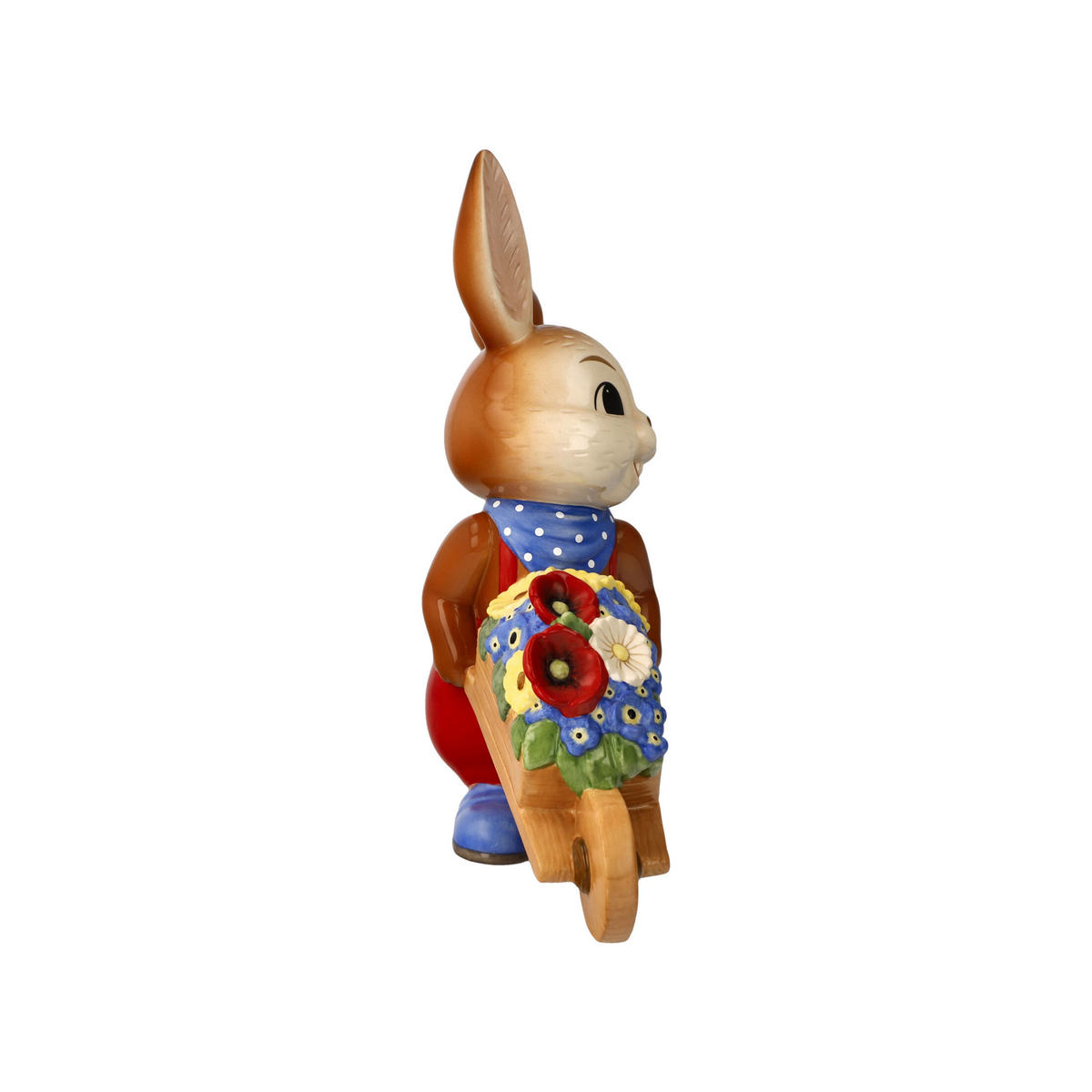 DEKOTIER Hasenjunge - So schön ist der Frühling, Steingut, Bunt, 25 cm - Multicolor, Keramik (9/25/22cm) - Goebel