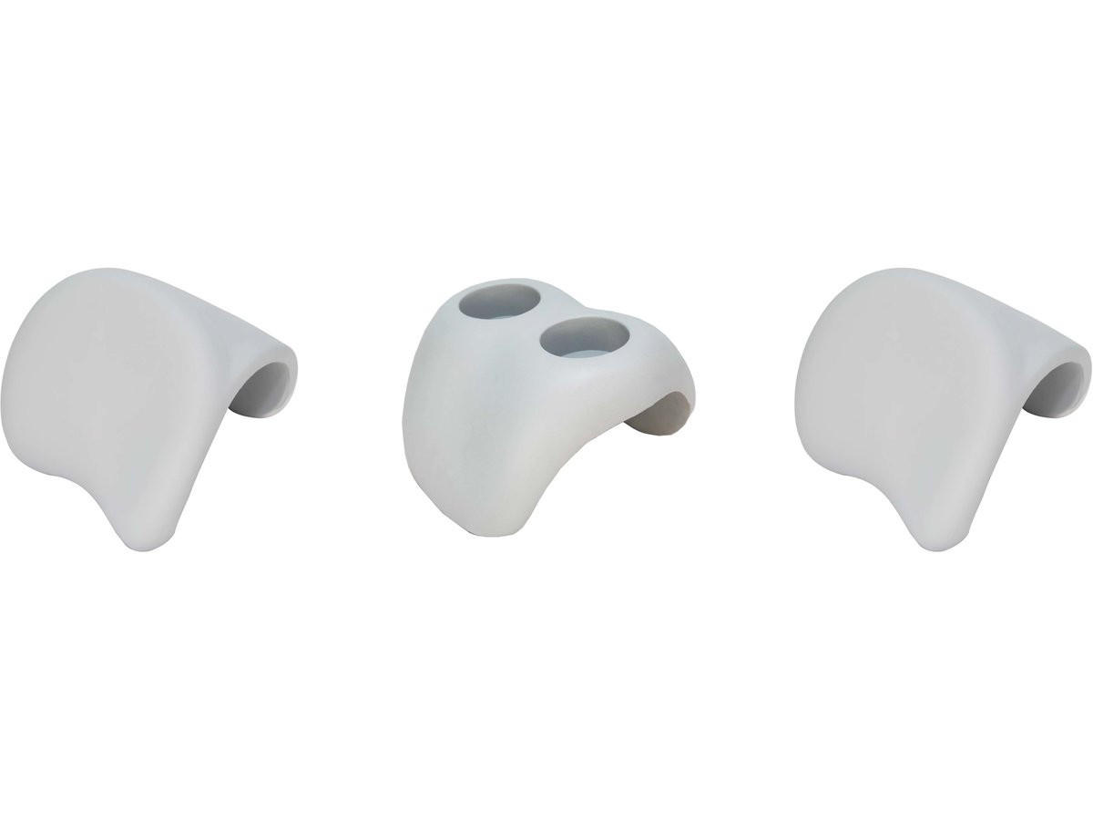 WHIRPOOL (AUFBLASBAR) weiss - Weiß, Kunststoff (23/25cm) - Habitat Garten