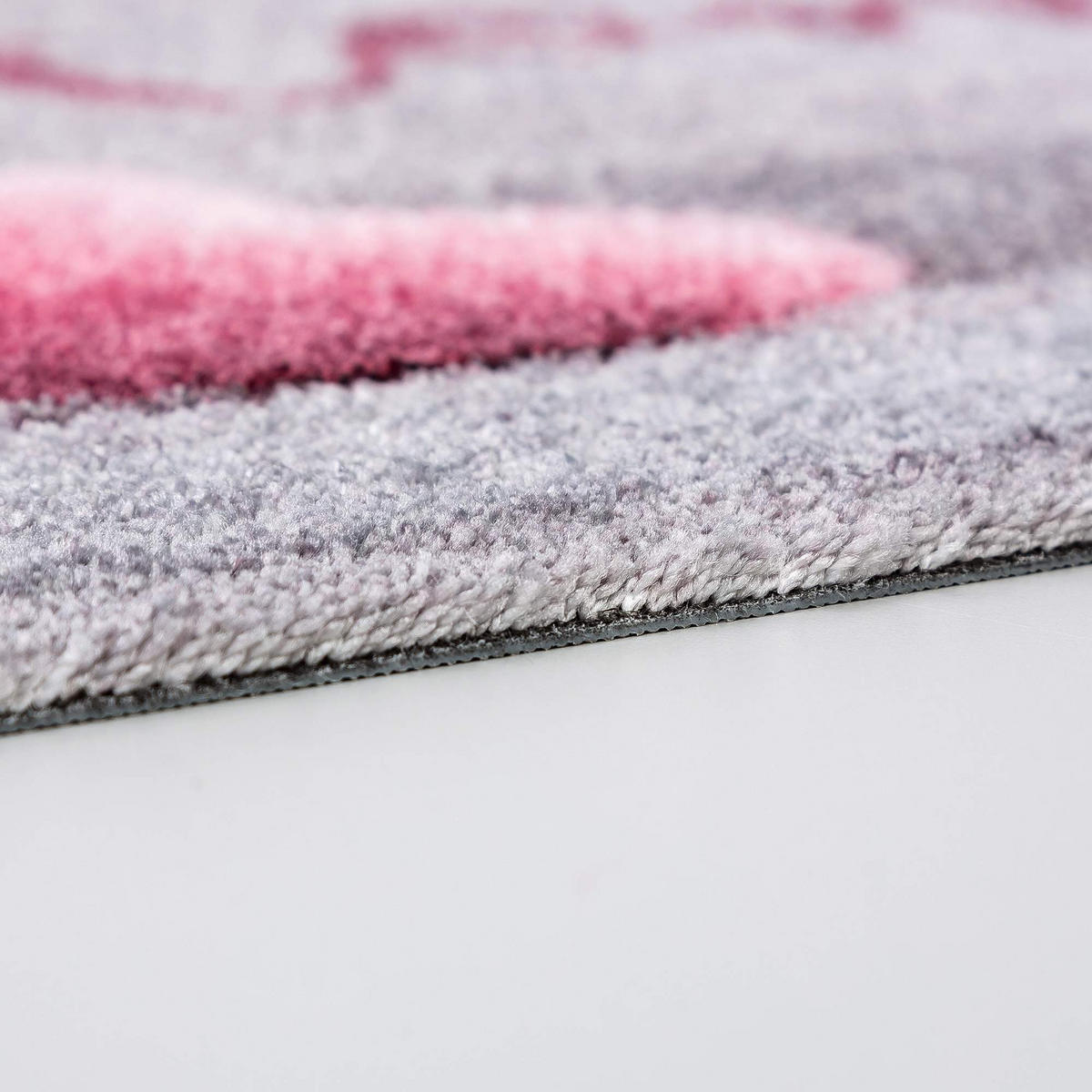 TEPPICH LÄUFER PURE & SOFT - Hellgrau, Textil (50/70cm) - Astra