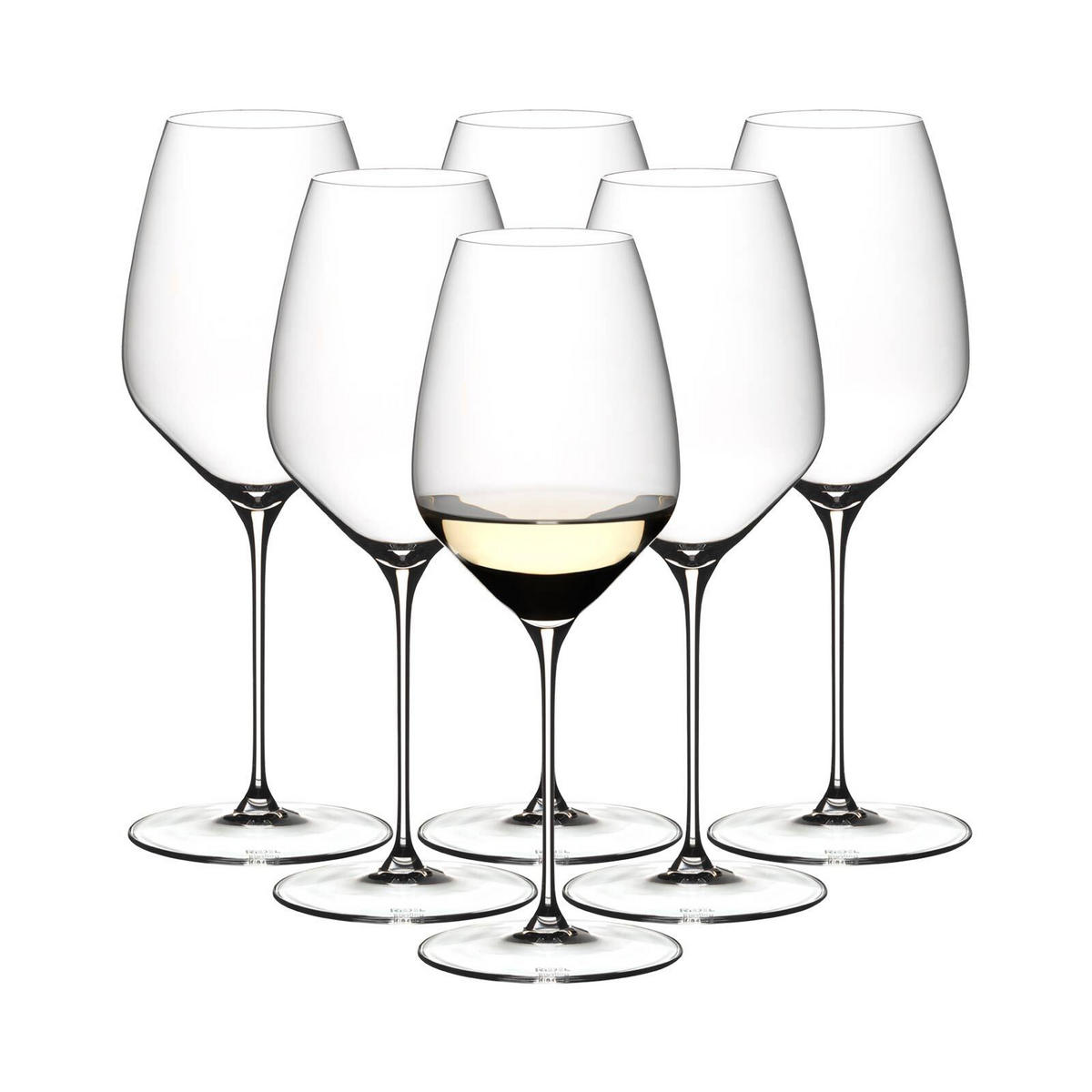 RIESLING GLÄSER Veloce transparent 570 ml 6er Set - Transparent, Glas (0.57L) - Riedel
