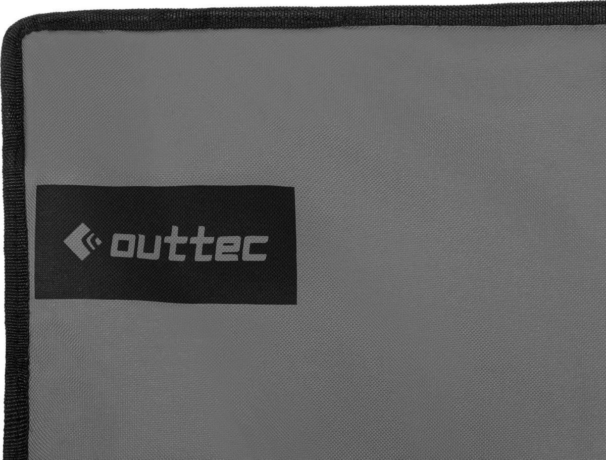 STRANDMATTE 150/49 cm - Grau, Textil (49/0.5/150cm) - Outtec