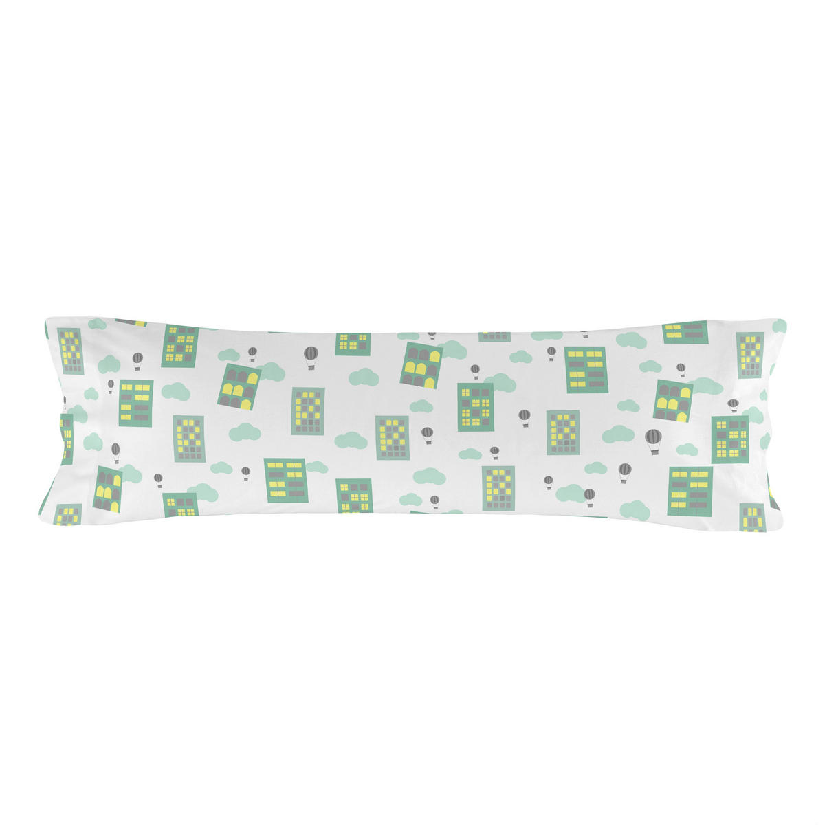 BETTWÄSCHE 2er-Set teiliges air balloon 180x270 cm mehrfarbig - Multicolor, Textil (180/270cm) - Happy Friday