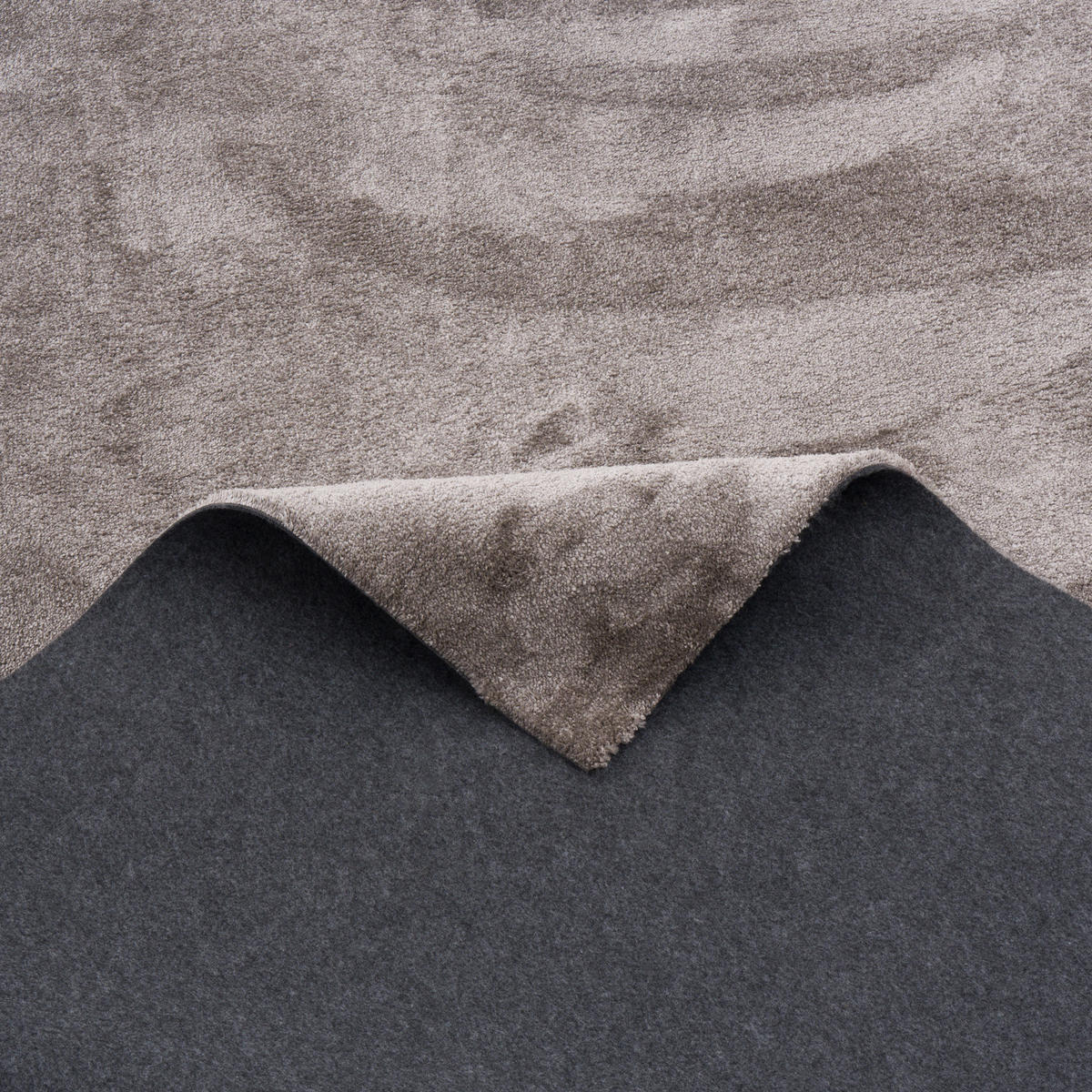 HOCHFLORTEPPICH LIVORNO SUPER SOFT - Taupe, Textil (100/300cm) - Snapstyle