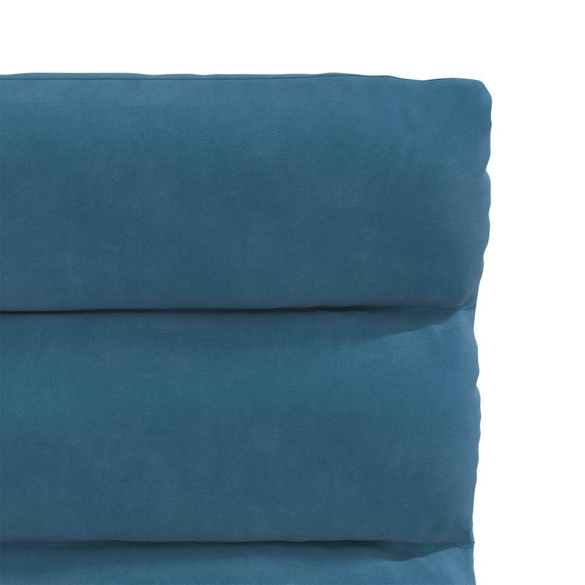 ESSZIMMERSTÜHLE 2 Stk. Blau Samt 45*54*83cm - Blau, Metall (45/83/54cm) - ZMH