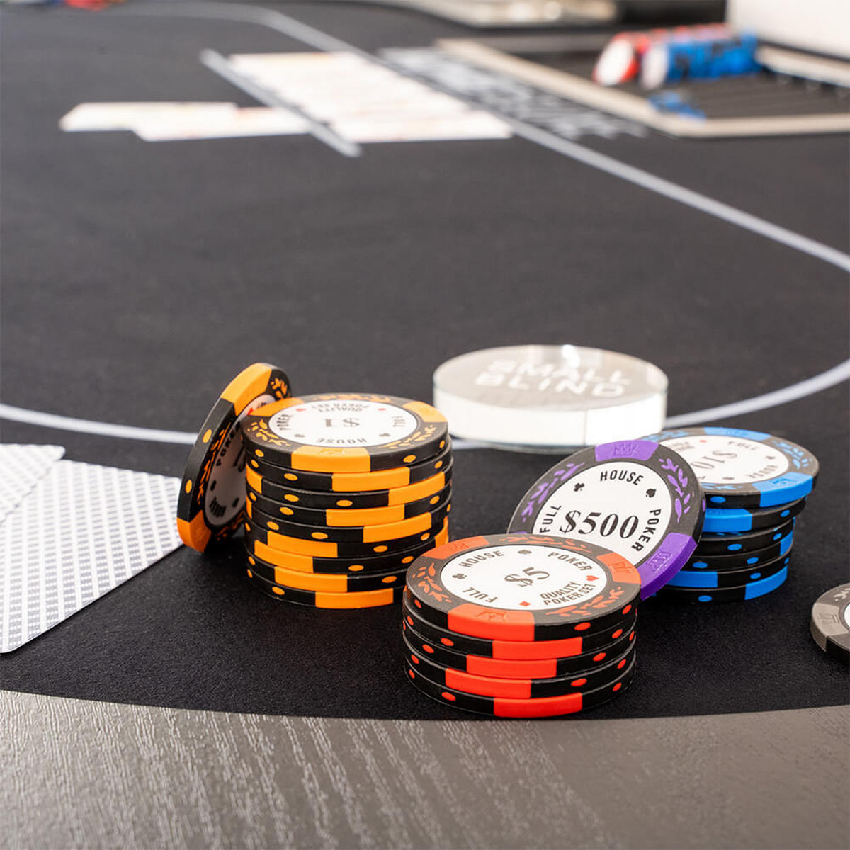 POKERKOFFER NO LIMIT - Schwarz, Kunststoff (1/1cm) - Home Deluxe