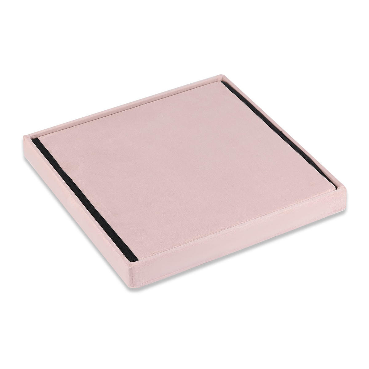 SITZBOX Ravello L mit Knöpfen Rosa Samt - Pink, Textil (38/38/38cm) - Komodee